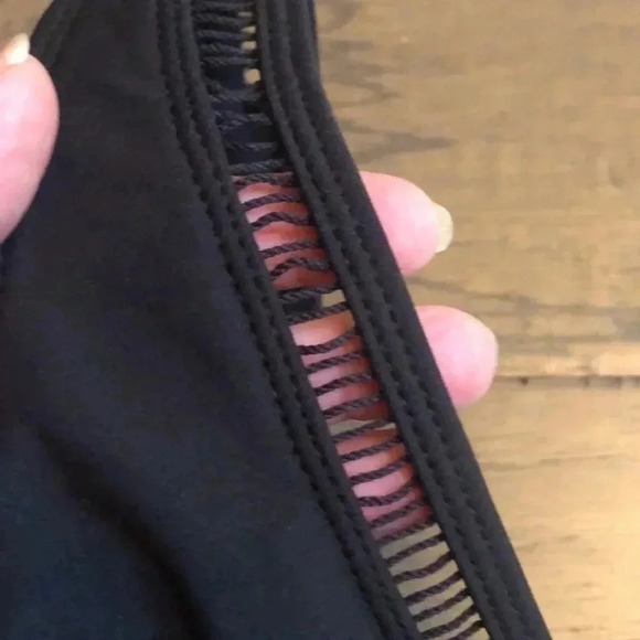 MICHAEL Michael Kors black one piece swimsuit Sz 10 New with tags - Picture 4 of 11